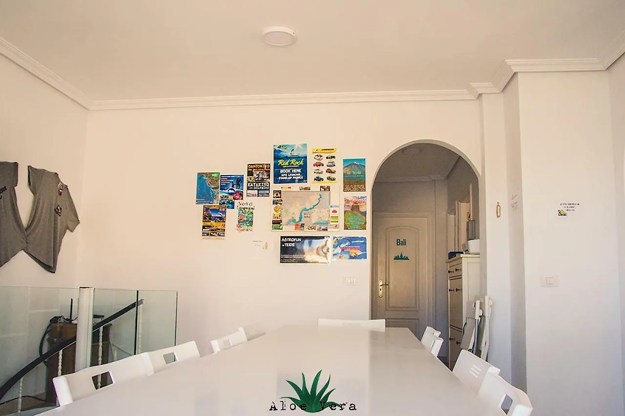 Hostel Aloe Vera Shared House El Médano Hiszpania